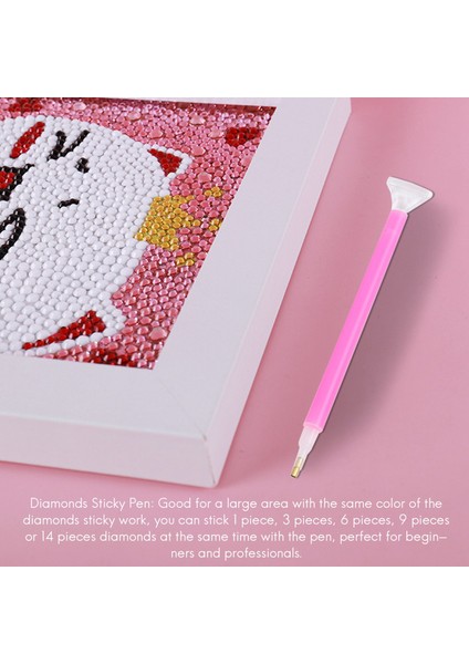 20 Parça Elmas Boyama Araçları 5d Dıy Elmas Boyama Aksesuarları Yetişkinler Veya Çocuklar Için 28 Yuvalı Elmas Nakış Kutusu ile Elmas Çapraz Kitleri (Yurt Dışından) modelleri