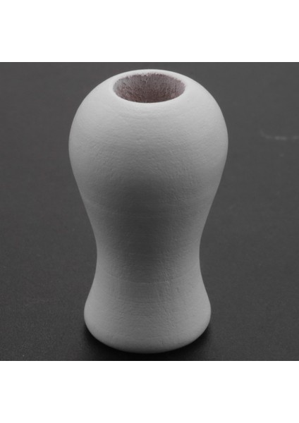 12 Paket Pencere Kör Ahşap Kordon Kolları Ahşap Asılı Top Kör Küçük Kolye Panjur Veya Gölgeler Için Çekme Ucu Damlalar Beyaz (Yurt Dışından)