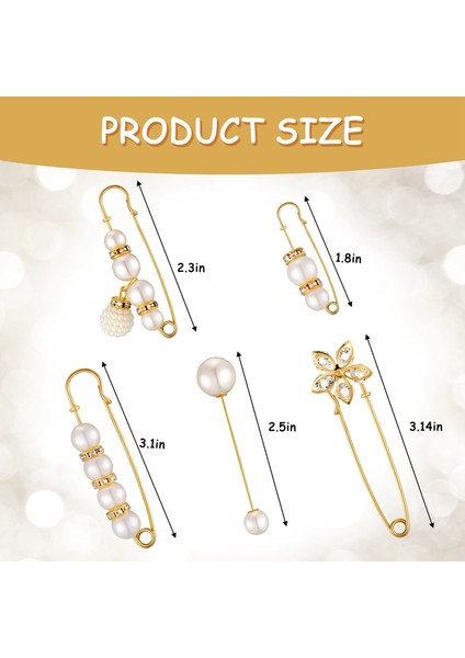 15 Adet Kazak Klipleri Ağır Emniyet Pimleri Sahte Beyaz Inci Broş Pin Elbise Klipsi Şapka Şal Pin Taklidi Emaye Pimleri (Yurt Dışından) fiyatları