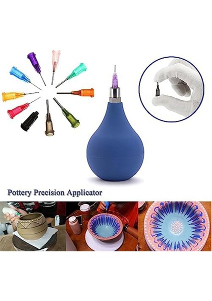 Iğne ve Doldurma Hunisi ile Kil Malzemeleri Için Kil Aletleri Için Seramik Hassas Uçlu Aplikatör Şişesi (Yurt Dışından) indirimleri