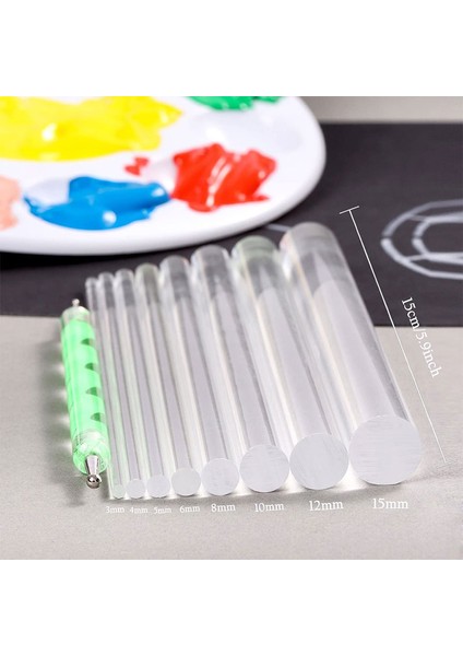 Mandala Art Süsleme Aletleri 18 Set, 4 Mandala Şablonu, 8 Akrilik Çubuk, Boya Tepsisi, 5 Çift Taraflı Noktalama Aletleri Dahil (Yurt Dışından) fiyatları