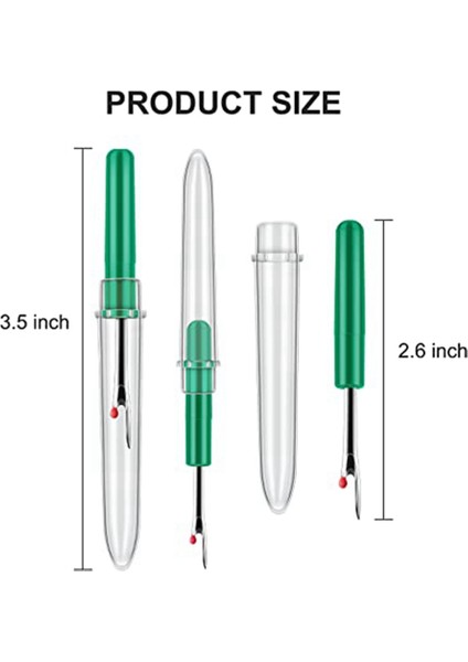 120 Adet Renkli Dikiş Ripper Toplu Dikiş Rippers Dikiş Aracı Nakış Sökücü Kullanışlı Dikiş Ripper, 4 Renk (Yurt Dışından)