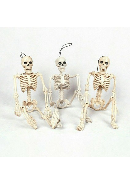 5 Adet Cadılar Bayramı Iskelet Süslemeleri, Cadılar Bayramı Için 16 Inç Tam Vücut Posable Eklemler Iskeletler, Perili Evler Süslemeleri (Yurt Dışından) fiyatları