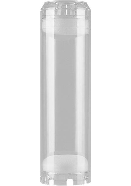 10 Inç Yeniden Kullanılabilir Boş Şeffaf Kartuş Su Filtresi Muhafazası Çeşitli Medya Doldurulabilir (Yurt Dışından)