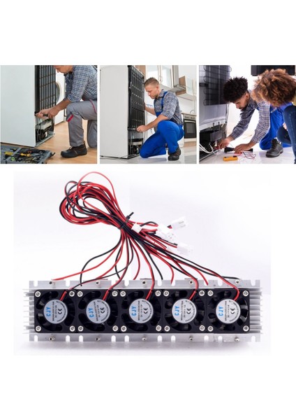 300W Termoelektrik Peltier Soğutma Soğutucu DC12V Yarı Iletken Klima Soğutma Sistemi Aksesuarları Dıy Kiti (Yurt Dışından)