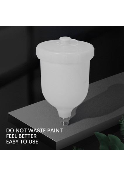 Devilbiss Gtı / Tekna Pro Pri Flg Yeni Püskürtme Tabancası Kupası Yedek Pot 600ML (Yurt Dışından)