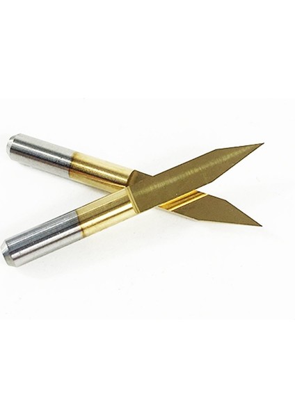 10 Adet 30 Derece 0.1mm Ucu Titanyum Kaplamalı Düz Tabanlı Karbür Pcb Gravür Alet Uçları V Şekli Cnc Router Kesici Kesme Aleti (Yurt Dışından) fırsatları