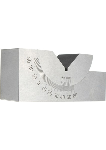 75X25X32MM Hassas Mini Ayarlanabilir Açı V Blok Freze 0 Dereceden 60 Dereceye (Yurt Dışından)