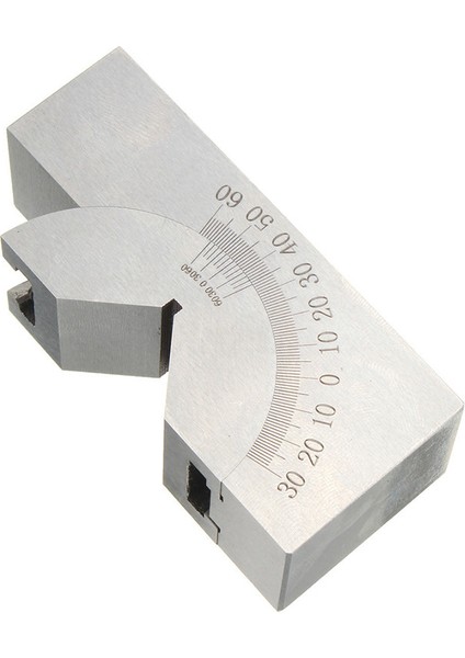 75X25X32MM Hassas Mini Ayarlanabilir Açı V Blok Freze 0 Dereceden 60 Dereceye (Yurt Dışından)