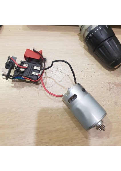 Dc RS550 Motor 13 Diş Bosch Akülü Matkap Tornavida Gsr Gsb 12 V Yedek Parça Için Değiştirin (Yurt Dışından) indirimleri