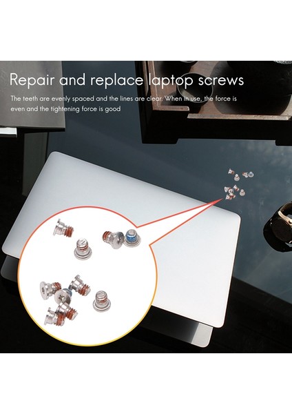 Macbook Pro Retina Için 10 Adet Alt Kasa Vidaları A1425 A1502 A1398 Vida Seti 2012-2015 Yıl (Yurt Dışından)