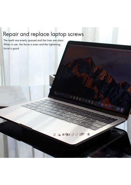 Macbook Pro Retina Için 10 Adet Alt Kasa Vidaları A1425 A1502 A1398 Vida Seti 2012-2015 Yıl (Yurt Dışından)