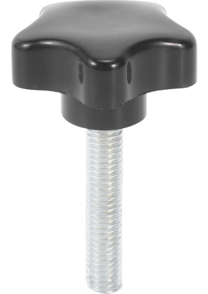 M8 x 40MM Vidalar Yıldız Başlı Kanatlı Vida Kelepçe Topuzu Kolu Siyah (Yurt Dışından)