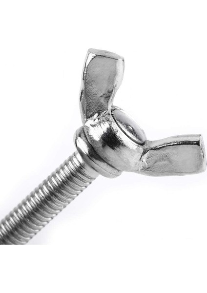 5 Adet M5 Kelebek Kanat El Vidaları Cıvata 304 Paslanmaz Çelik Bağlantı Elemanı Çeşitleri Seti, Tam Dişli (M5X40MM) (Yurt Dışından)