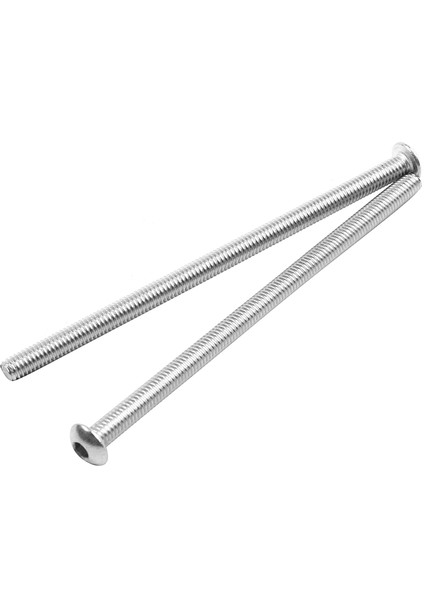 Paslanmaz Çelik Düğme Başlı Vida, Altıgen Soket Cıvatalar Tip:m4 / 4mm Cıvata Boyutu:m4 x 80MM Paket Adedi:10 (Yurt Dışından)