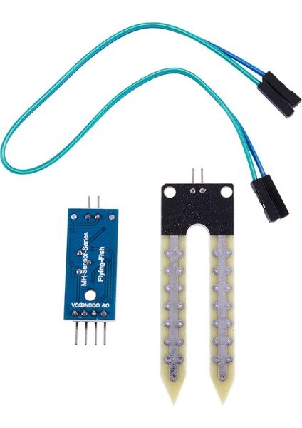 Toprak Higrometresi Algılama Modülü Nem Sensörü Fc-28 Dc 3.3V-5V (Yurt Dışından)