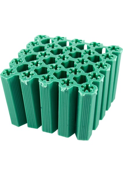 Montaj Vidaları Yeşil 6 mm Kaymaz Plastik Dübel 100 Adet (Yurt Dışından)
