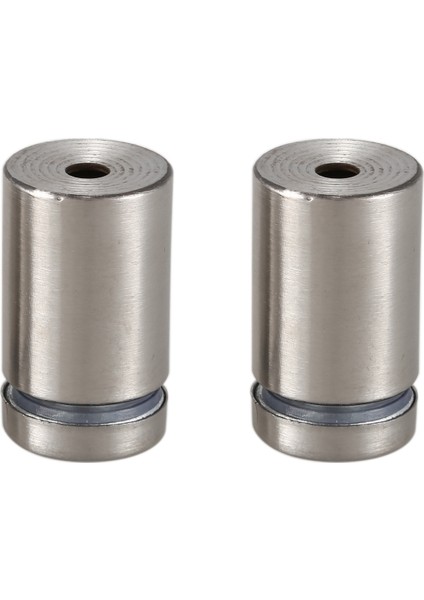 15 Adet 19MM x 30MM Duvara Montaj Donanımı Cam Standoff Çivi Gümüş Ton (Yurt Dışından)