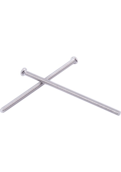 60 x Gümüş Ton M2 * 40MM 304 Paslanmaz Çelik Yuvarlak Başlı Vida Cıvatası (Yurt Dışından)