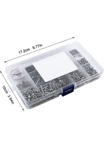 480 Adet/takım M2 M2.5 M3 DIN7985 GB818 Çelik Çapraz Gömme Tava Başlı Vidalar Phillips Vidalar Çeşitler Kiti HW028 (Yurt Dışından)