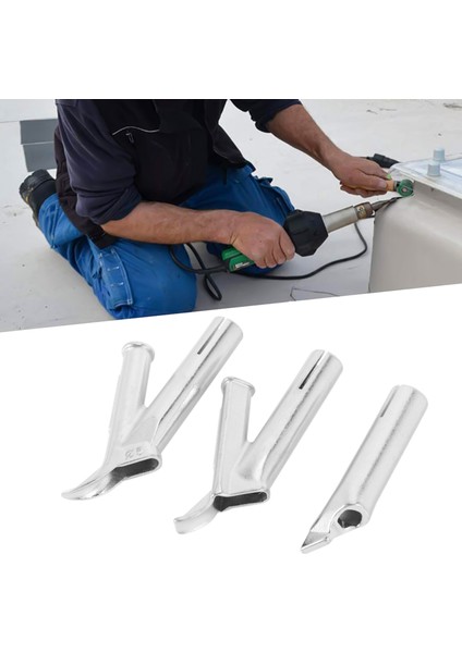 Hız Kaynak Nozulları Vinil Pvc Plastik Sıcak Hava Üfleyici Üçgen Hız Memesi 5mm Yuvarlak Kaynak Kafası Alaşım Y Tipi (Yurt Dışından)