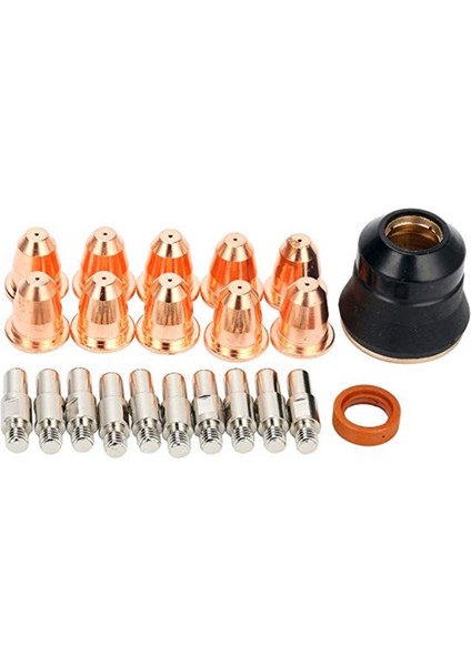 Plazma Elektrodu PR0110 Uç 0,8 PD0116-08 Kalkan Kupası PC0116 Difüzör PE0106 Trafimet S45 Torch Için Sarf Malzemeleri (Yurt Dışından)