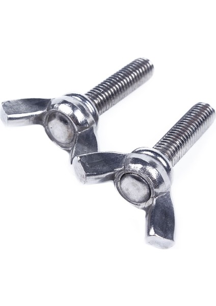 M5X20MM 20MM Genişliğinde 304 Paslanmaz Çelik Kanat Başlı Vida Cıvataları 5 Adet (Yurt Dışından)
