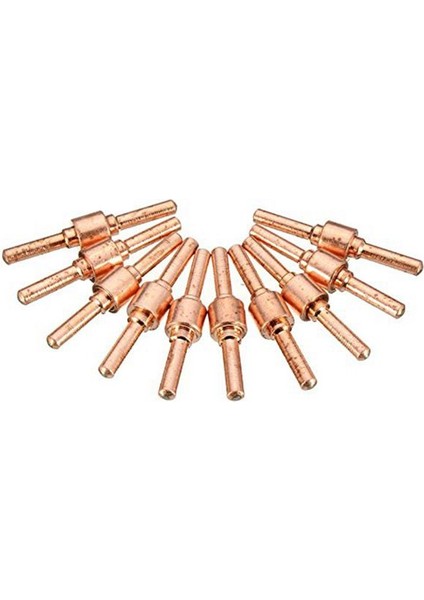 60 Adet/takım Seramik + Kırmızı Bakır Hava Plazma Kesme Kesici Sarf Malzemeleri Genişletilmiş Ucu Nozulları Elektrot PT31 LG40 Torch CUT-50D (Yurt Dışından)