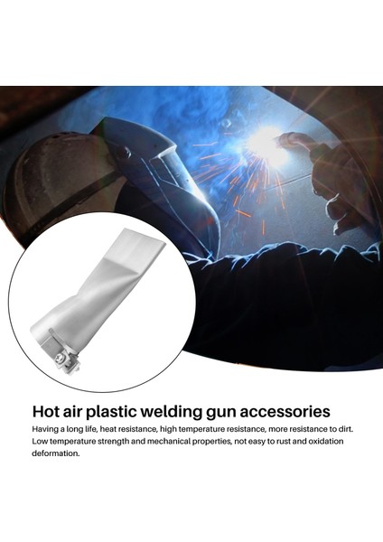 Plastik Kaynak Tabancası/sıcak Hava Isısı/plastik Kaynakçı Ağzı Için 40MM Düz Geniş Ağızlı Boru Nozul (Yurt Dışından) fırsatları