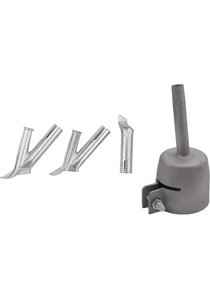 4 Adet Hızlı Kaynak Nozulları Vinil Pvc Plastik Sıcak Hava Üfleyici Üç Köşeli Hız Memesi Yuvarlak Kaynak Kafası Y Tipi (Yurt Dışından)