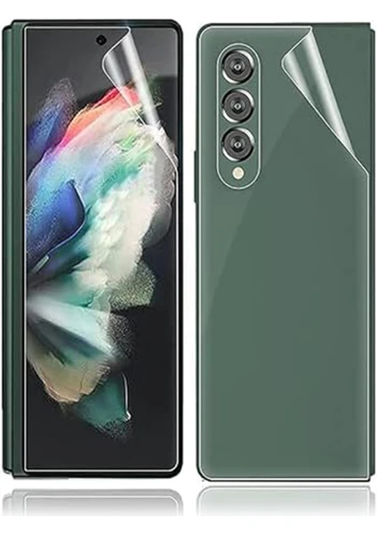 Samsung Galaxy Z Fold4 Hydrogel Esnek Ön Arka Koruma Filmi