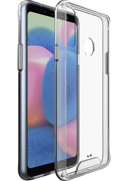 Samsung Galaxy A20S Kılıf Lüx Şeffaf Silikon