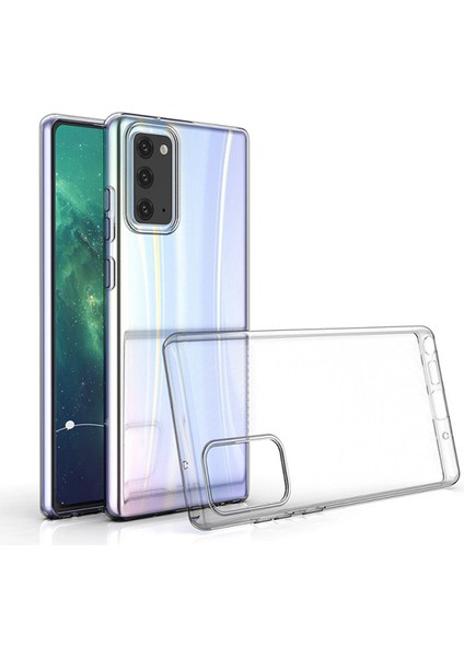 Vivo Y51A Kılıf Lüx Şeffaf Silikon