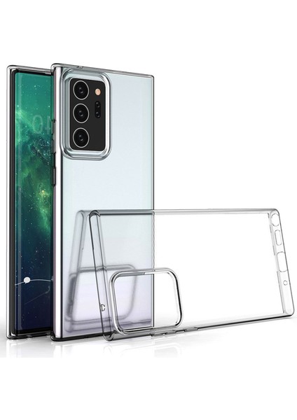 Samsung Galaxy Note 20 Ultra Kılıf Lüx Şeffaf Silikon fiyatları
