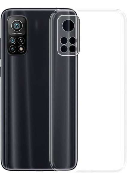 Xiaomi Mi 10T Pro Kılıf Lüx Şeffaf Silikon - Şeffaf