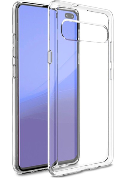 Samsung Galaxy S10 Kılıf Lüx Şeffaf Silikon