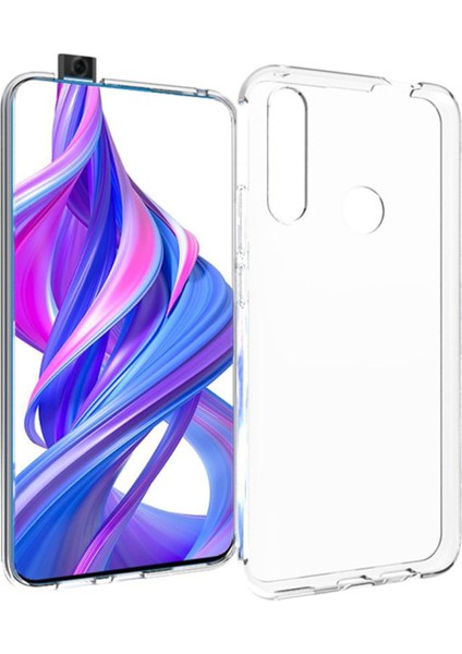 Huawei Honor 9x Kılıf Lüx Şeffaf Silikon