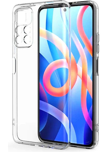 Xiaomi Poco M4 Pro 4g Kılıf Lüx Şeffaf Silikon
