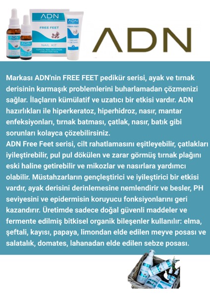 Krem-Talk Ayaklar İçin, Koku Önleyici Ayak Kremi, Ayak Deodorantı Terleme Karşı,  Ayak Hastalıklarının Önlenmesi, 50 ml