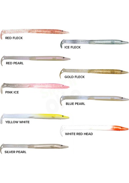 Red Gill Original 115 mm Silikon Yem modelleri