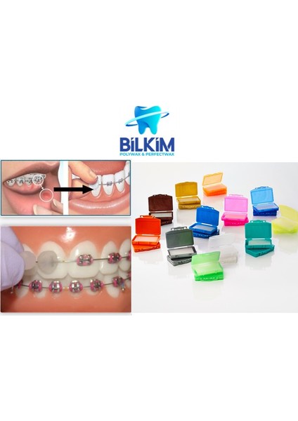 5 Adet Limon Aromalı Ortodonti Mumu- Diş Teli Mumu - Braket Mumu Wax- Ortodontik Wax fırsatları