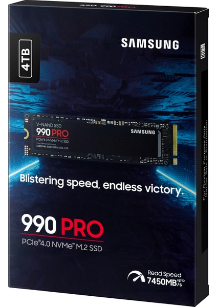 990 Pro 4TB 7450-6900MB SSD