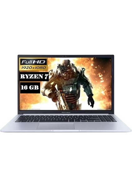 Vivobook M1502YA-NJ19316 Amd Ryzen 7 7730U 16GB 512GB Fullhd 15.6" Fredoss Taşınabilir Bilgisayar