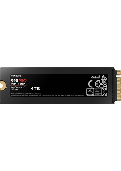 990 Pro Heatsink 4TB 7450-6900MB SSD