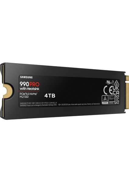 990 Pro Heatsink 4TB 7450-6900MB SSD