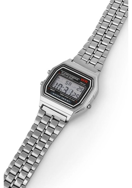 Çelik Kordon Unisex Retro Gümüş Kol Saati UMR410039