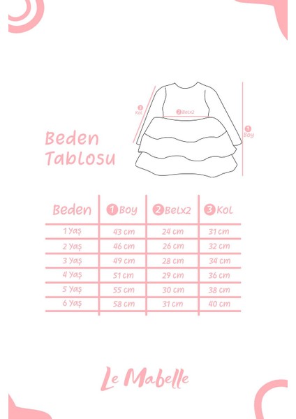Ekru Tütü Etekli Kız Çocuk Balerin Elbise - Miranda
