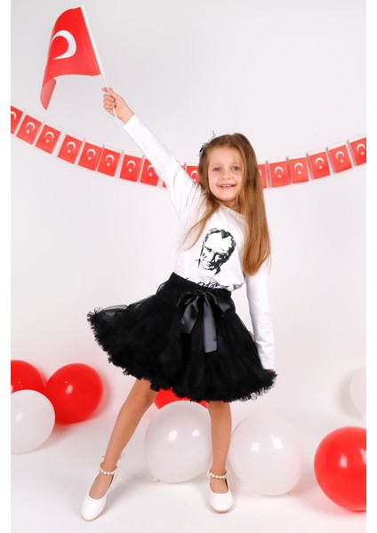 Siyah Kız Çocuk Tütü Etek - Bonita modelleri