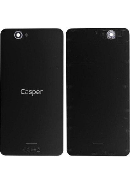 Casper Vıa V5 Arka Kapak Batarya Pil Kapağı - Siyah