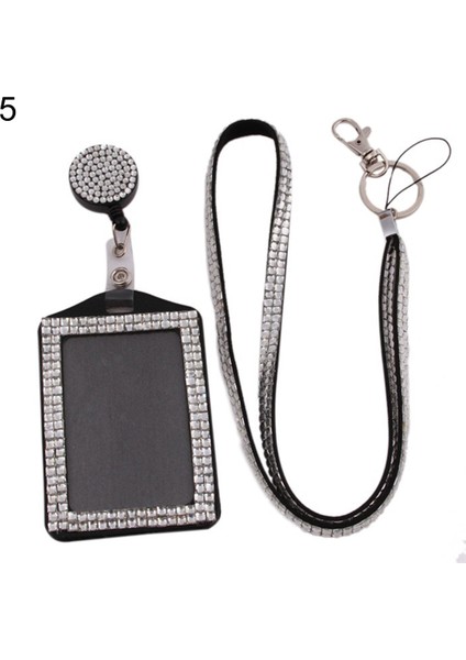 Geri Çekilebilir Kimlik Kartı Boyun Kordonu Taklidi Kılıf Isim Etiketi Kart Tutucu Kapak (Yurt Dışından) fırsatları